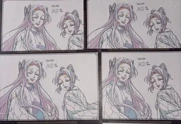 귀멸의 칼날 나비 자매 나눔 엽서