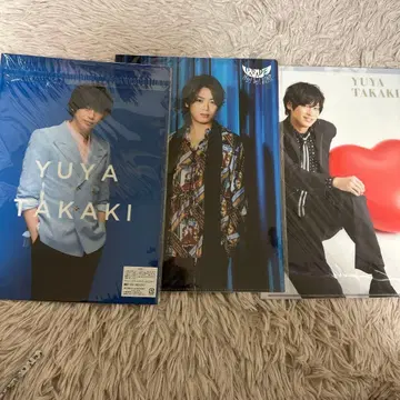 [미사용] Hey!Say!JUMP 타카키 유야 클리어 파일 3매 세트