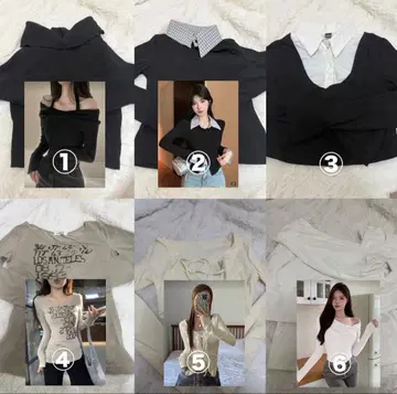 SHEIN 상의 묶음 판매 한국