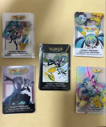 하츠네 미쿠 포켓몬 카드 9세트