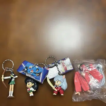 이누야샤 캐릭터 키링 & 피규어 세트