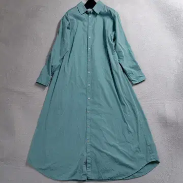 슬로브 이에나 현행 기장 120 셔츠 원피스 맥시 로빈즈 에그 블루