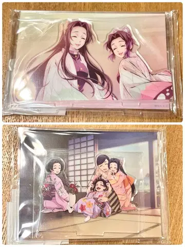 귀멸의 칼날 장면 그대로 아크릴 스탠드 코쵸가 코쵸 자매 시노부 카나에