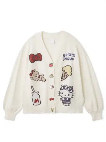 gelato pique sanrio house 헬로키티 가디건