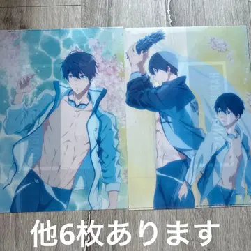 Free! 나나세 하루카 클리어 파일 8장 세트