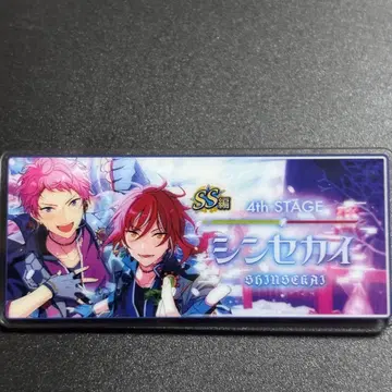 앙스타 10주년 전시회 배너 배지 바나콜레 신세계