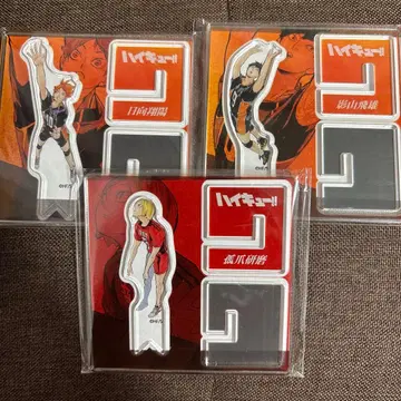 하이큐 아크릴X피규어 크로스 아크릴 스탠드 히나타 카게야마 코즈메 켄마