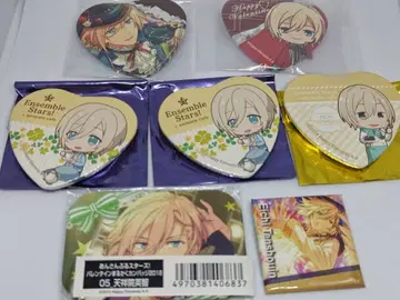 앙상블 스타즈! 텐쇼인 에이치 캔뱃지 7개 세트 하트 캔 마루카쿠