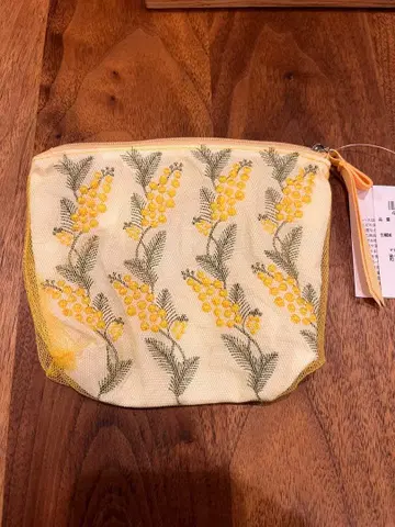 미모사 튤 잡화 / 밴드 포함 파우치 M