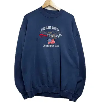 90s FRUIT OF THE LOOM 자수 맨투맨 XL