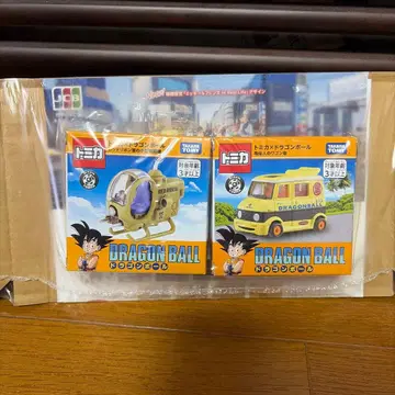 토미카 드래곤볼 레드 리본 군 소형 전투기 거북선인 왜건차 미사용 새상품