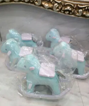 치비치비 USAMRU 목마 5개 세트 우사마루 목마 미개봉 새상품