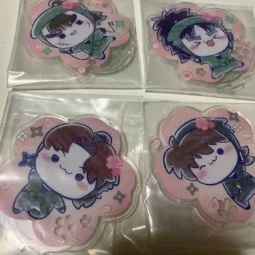 벚꽃 모찌피코 쿠지 아크릴 스탠드 세트