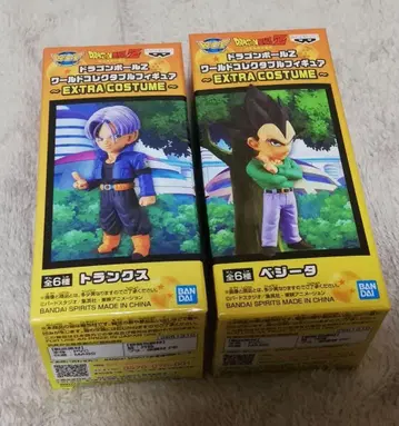 미개봉 월드 컬렉션 드래곤볼 Z 베지터 트렁크 세트