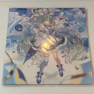 하츠네 미쿠 LAWSON 로미쿠 레코드 50주년 기념 시안 블루 미개봉