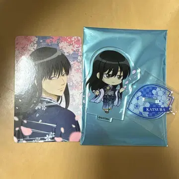 은혼 은혼일화 하나비요리 콜라보 아크릴 스탠드 카드 가츠라 코타로