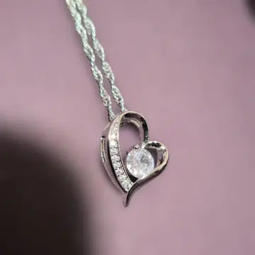 브릴리언트 하트 파베 펜던트 WH C*B