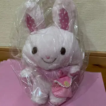 산리오 위시미멜 한정판 봉제 인형 가방 핑크