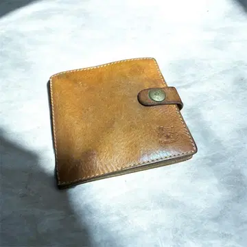 IL BISONTE 접이식 지갑 브라운