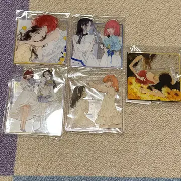 DMM 스크래치 이 사랑을 별에는 바라지 않아 C상 아크릴 스탠드 5점