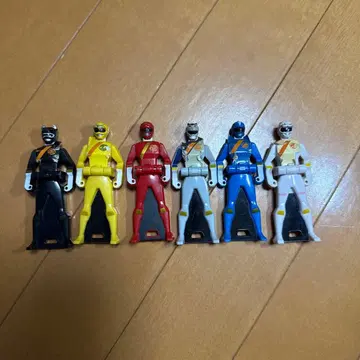 레인저 키 가오레인저 6개 세트