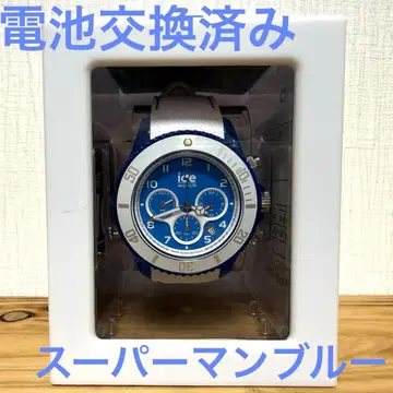 아이스워치 Ice-Watch 크로노그래프 슈퍼맨 블루