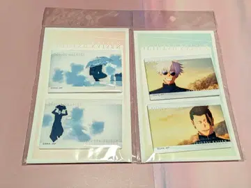 주술회전 회옥옥절 OP ED 스퀘어 캔뱃지 고죠 사토루 게토 스구루