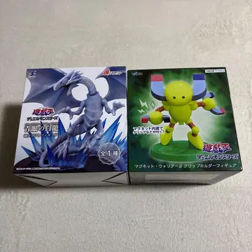 유희왕 푸른 눈의 백룡 & 마그넷 워리어 피규어 세트