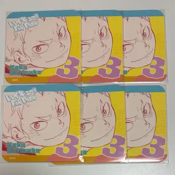 하이큐 팬파크 아트 코스터 야쿠 모리스케