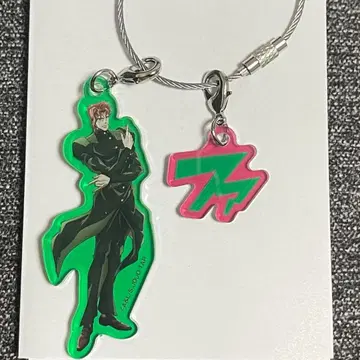 마츠키요 코코카라 죠죠 콜라보 와이어 아크릴 키링 카쿄인 노리아키