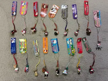 지역 한정 키티 스트랩 세트 한정판 레어 묶음 판매 끈 장식