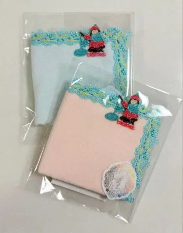 치카자와 레이스 손수건 빙어 낚시 2개 세트