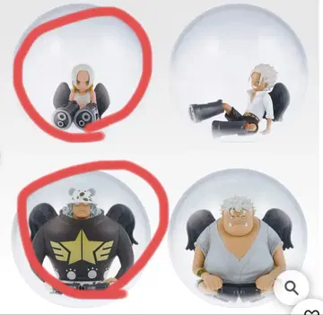 원피스 제일복권 E상 세라피움 미니 피규어 2종 S스네이크 S곰