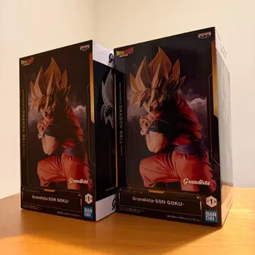드래곤볼 손오공 grandista 피규어 2체 세트