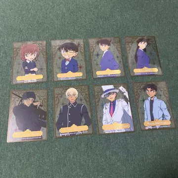 명탐정 코난 플라자 혜택 클리어 카드 8장 세트