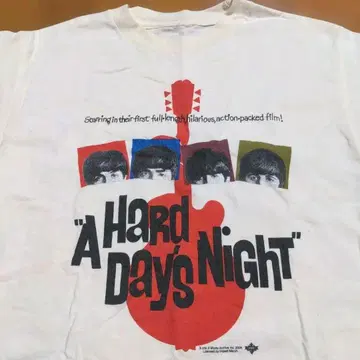 [ The Beatles ] A Hard Day's Night 티셔츠