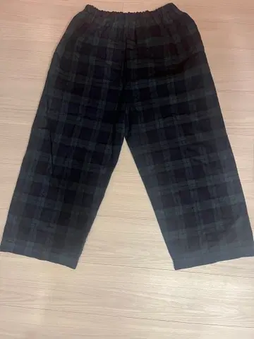 pot and tea 블랙워치 팬츠