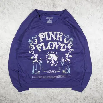 핑크 플로이드 ANIMALS 썸머 니트 퍼플 XL