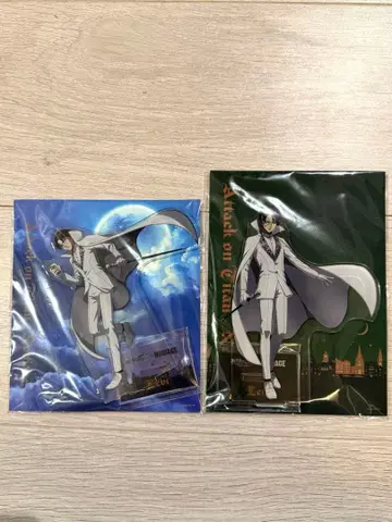 진격의 거인 노비에이스 콜라보 리바이 아크릴 스탠드 2개 세트