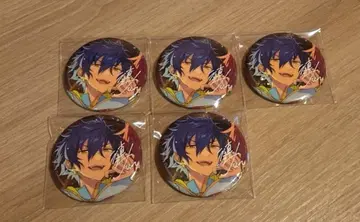 앙스타 10주년 캔뱃지 사자나미 쥰 5개