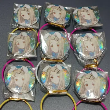 GIGO 한정판 학마스 오로라 금박 캔뱃지 시노자와 히로 9개 세트