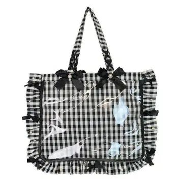 이타백 자카마트 A3 체크 블랙