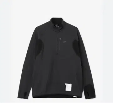 미사용 새상품 SATISFY 플리스 하프 지퍼 S