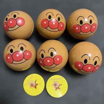 호빵맨 뮤지엄 가샤폰 캡슐 6개 세트