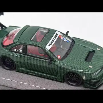 Mortal S14 GT-SPEC V2 카본 그린 1/64