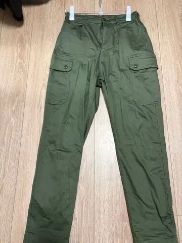 BEAMS SAGE DE CRET 카고 팬츠 올리브