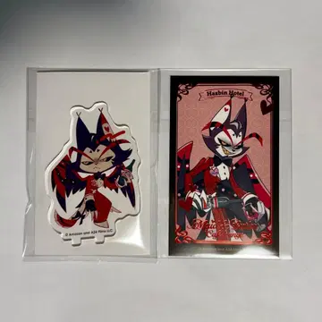 해즈빈 호텔 애니카페 허스크 2세트 카드 아크릴 스탠드