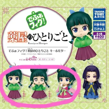 약사의 혼잣말 가챠가챠 고양이 마오마오 데포피그! 키링