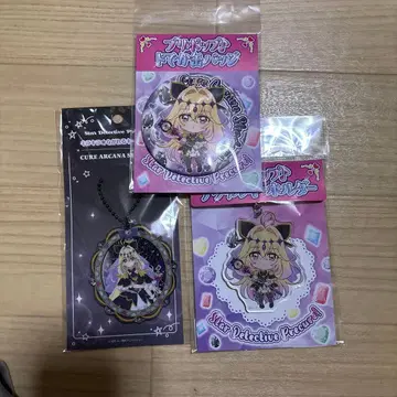 명탐정 프리큐어 키링 &데카캔&아크릴 키 큐어 아르카나 쉐도우