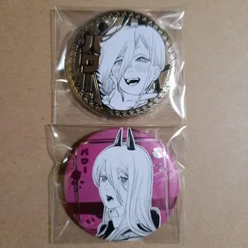 체인소 맨 골든 컬렉션 캔뱃지 파워